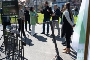  Donación de elementos para el Parque Villa Dolores, por parte de la organización de la Bioferia