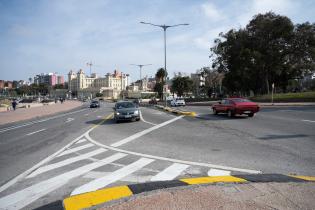 Avances de la segunda etapa de obras de la ciclovía de la Rambla