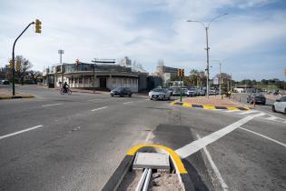 Avances de la segunda etapa de obras de la ciclovía de la Rambla Avances de la segunda etapa de obras de la ciclovía de la Rambla