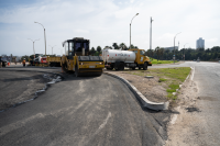 Avances de la segunda etapa de obras de la ciclovía de la Rambla