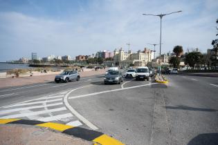 Avances de la segunda etapa de obras de la ciclovía de la Rambla