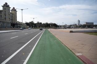 Avances de la segunda etapa de obras de la ciclovía de la Rambla Avances de la segunda etapa de obras de la ciclovía de la Rambla