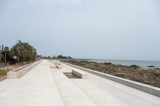 Avance de obras de reacondicionamiento en el de paseo de los Pescadores