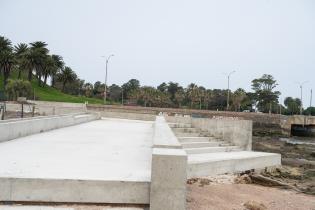 Avance de obras de reacondicionamiento en el de paseo de los Pescadores Avance de obras de reacondicionamiento en el de paseo de los Pescadores