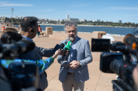 Nuevos carteles de límite de velocidad en la Rambla y Carlos María Morales