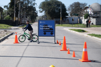 Peatonal barrial en las calles Camino Oncativo y Carlos César Lenzi