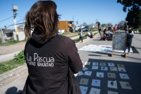 Peatonal barrial en las calles Camino Oncativo y Carlos César Lenzi