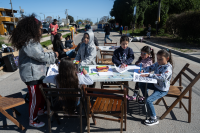 Peatonal barrial en las calles Camino Oncativo y Carlos César Lenzi