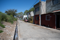 Asfaltado de las calles Cno. Hudson y Pasaje la Vía, en el barrio Maldonado