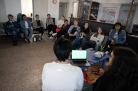 Taller de sensibilización sobre leptospirosis en la policlínica Giraldez