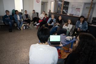 Taller de sensibilización sobre leptospirosis en la policlínica Giraldez