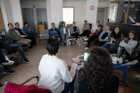 Taller de sensibilización sobre leptospirosis en la policlínica Giraldez