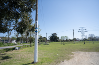 Vecinos y vecinas realizan pintada de columna en el barrio Bajo Valencia