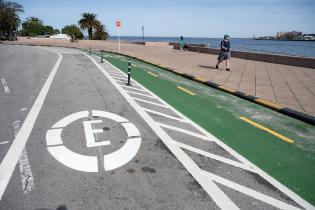 Finalización de obras en la ciclovía de la Rambla