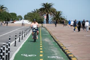 Finalización de obras en la ciclovía de la Rambla