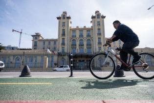 Finalización de obras en la ciclovía de la Rambla