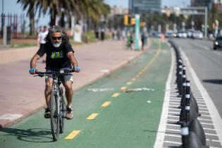 Finalización de obras en la ciclovía de la Rambla