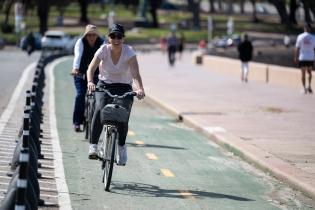 Finalización de obras en la ciclovía de la Rambla