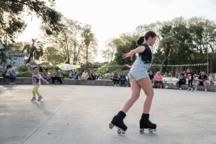 Actividades en el parque Capurro por el día de las plazas y los barrios