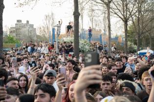 Actividades en plaza Liber Seregni por el día de las plazas y los barrios