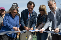 Inauguración de la ciclovía de la Rambla