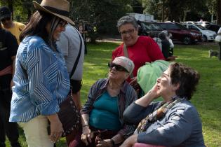 Actividades en el Parque Rivera por el día de las plazas y los barrios