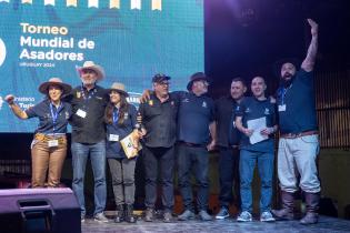 Entrega de premios del Mundial de Asadores en el Espacio Modelo