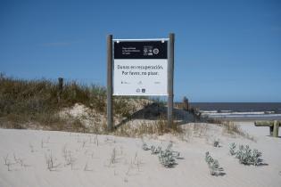 Jornada de plantación y limpieza de la playa Malvín con la participación del Colegio Santo Domingo