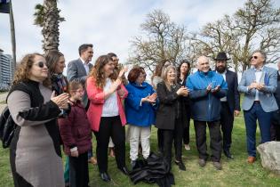 Inauguración de la calle Ana Vinocur Inauguración de la calle Ana Vinocur