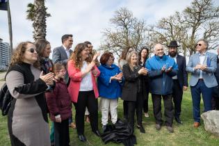  Inauguración de la calle Ana Vinocur