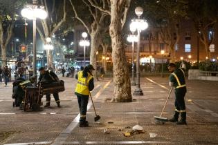 Operativo de limpieza por Marcha de la diversidad Operativo de limpieza por Marcha de la diversidad
