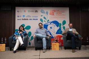 Conferencia de prensa por lanzamiento de la 46º Feria Internacional del Libro