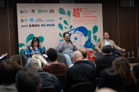 Conferencia de prensa por lanzamiento de la 46º Feria Internacional del Libro