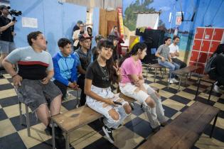 Función de Teatro en el Aula: Montevideo Ciudad Mágica, en el Centro Juvenil Bella Italia Función de Teatro en el Aula: Montevideo Ciudad Mágica, en el Centro Juvenil Bella Italia