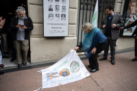 Descubrimiento de placa en homenaje al Teatro Circular de Montevideo, por sus 70 años de historia