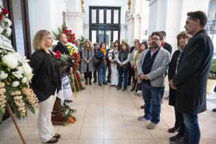 Homenaje y despedida a Luis Eduardo Arigón,