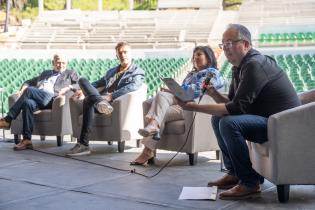 Lanzamiento del sello conmemorativo de los 80 años del Teatro de Verano