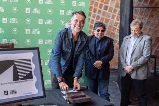 Lanzamiento del sello conmemorativo de los 80 años del Teatro de Verano Lanzamiento del sello conmemorativo de los 80 años del Teatro de Verano