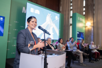 Ceremonia de reconocimiento, Estela García: Mujeres que transforman Montevideo