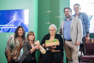 Ceremonia de reconocimiento, Estela García: Mujeres que transforman Montevideo