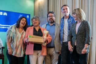 Ceremonia de reconocimiento, Estela García: Mujeres que transforman Montevideo