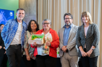 Ceremonia de reconocimiento, Estela García: Mujeres que transforman Montevideo