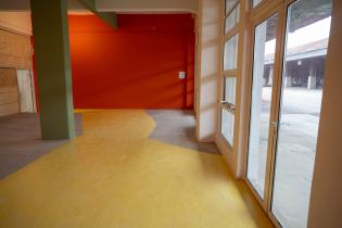 Avance de obras en sala de primera infancia del Espacio Modelo Avance de obras en sala de primera infancia del Espacio Modelo