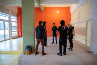 Avance de obras en sala de primera infancia del Espacio Modelo Avance de obras en sala de primera infancia del Espacio Modelo