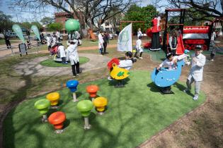 Inauguración de obras en Plaza Sandino Inauguración de obras en Plaza Sandino