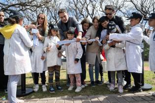 Inauguración de obras en Plaza Sandino