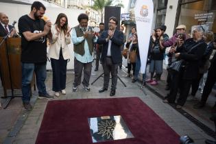 Homenaje de la Junta Departamental de Montevideo al músico Ruben Rada