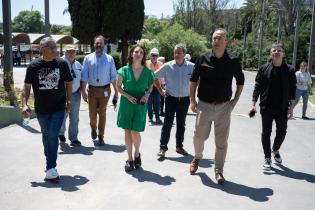 Conferencia de prensa por obras en el Teatro de Verano