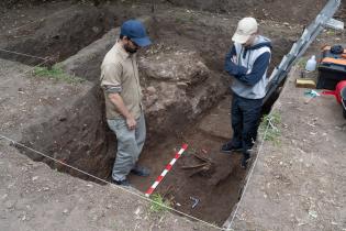 Hallazgo de restos arqueológicos en el Caserío de los Negros,  23 de Octubre de 2024