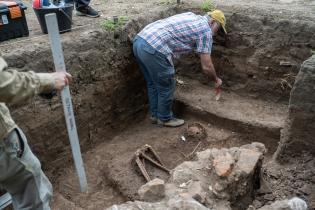 Hallazgo de restos arqueológicos en el Caserío de los Negros,  23 de Octubre de 2024